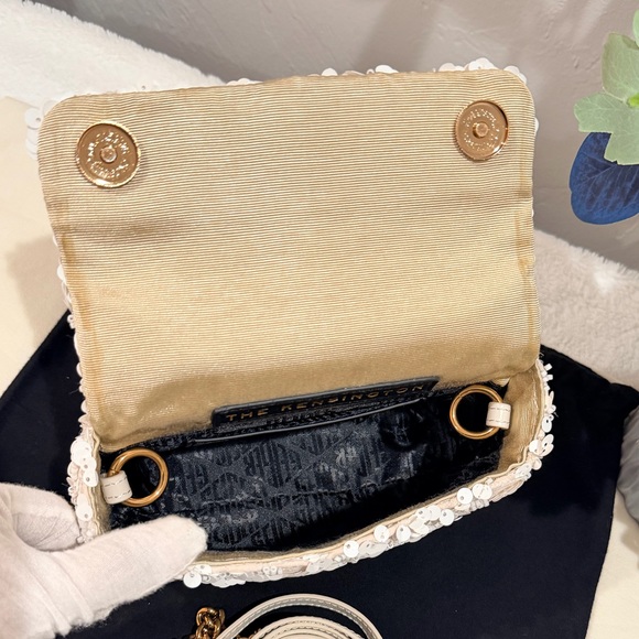 NEW✨Kurt Geiger Kensington Sequin Lace Top Handle / Crossbody Bag - Picture 3 of 16